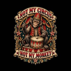 Alternative view of Not my Monkey